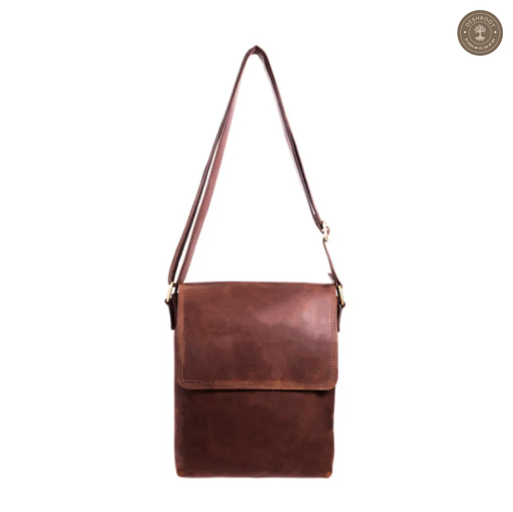 The Messenger - Leather Sling Bag