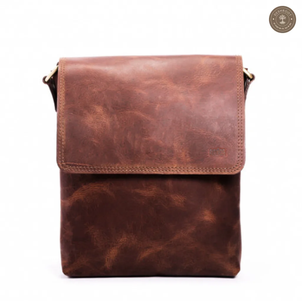 The Messenger - Leather Sling Bag