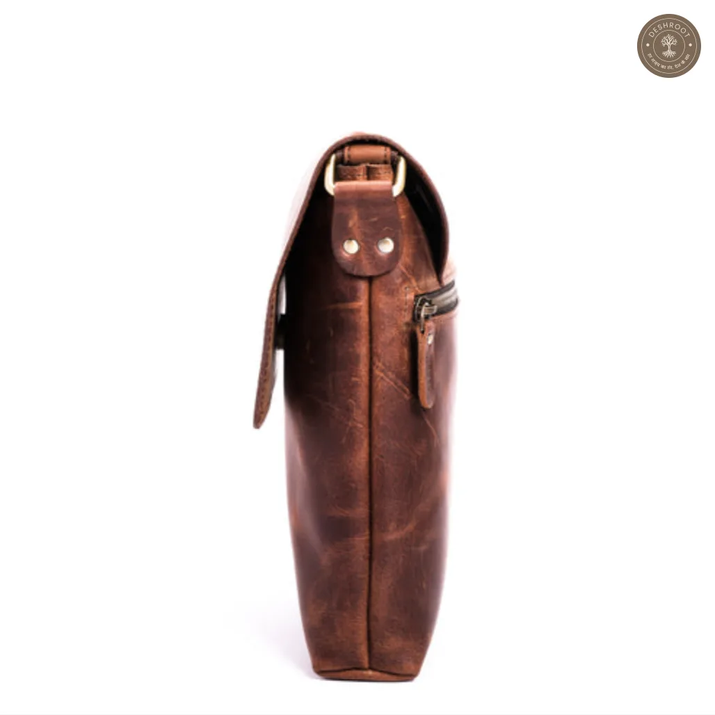 The Messenger - Leather Sling Bag