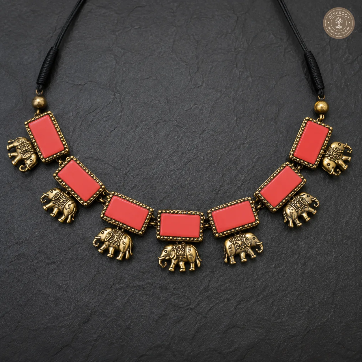 Pranavi Terracotta Necklace | Handcrafted Tamil Nadu Terracotta Jewellery