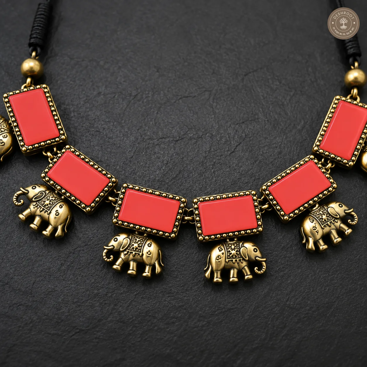 Pranavi Terracotta Necklace | Handcrafted Tamil Nadu Terracotta Jewellery