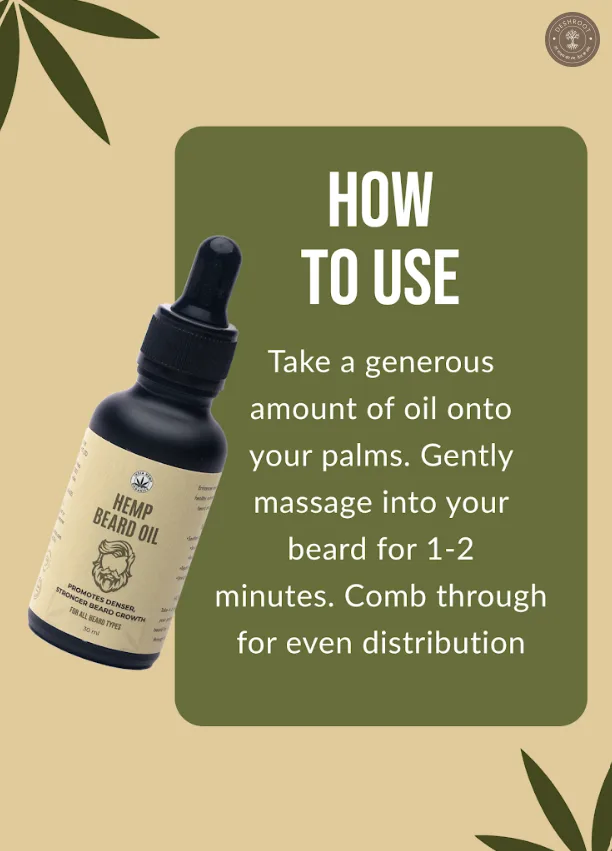 Cannabliss Hemp Beard Oil