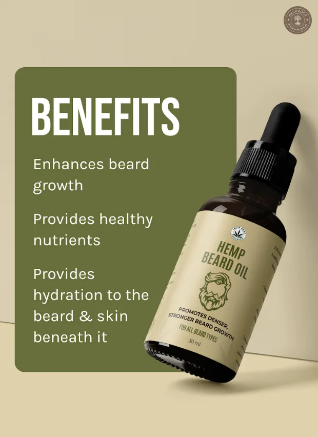 Cannabliss Hemp Beard Oil
