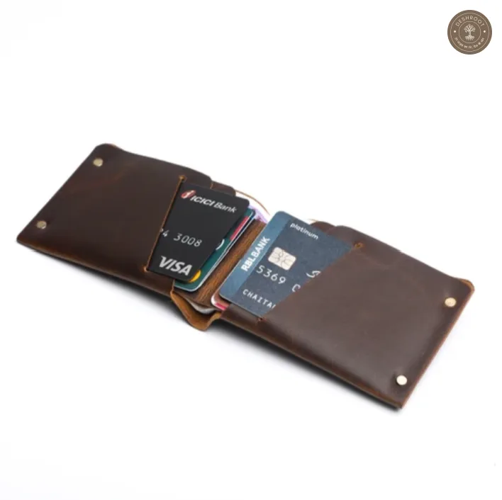 Nothing - Bi Fold Wallet Brown