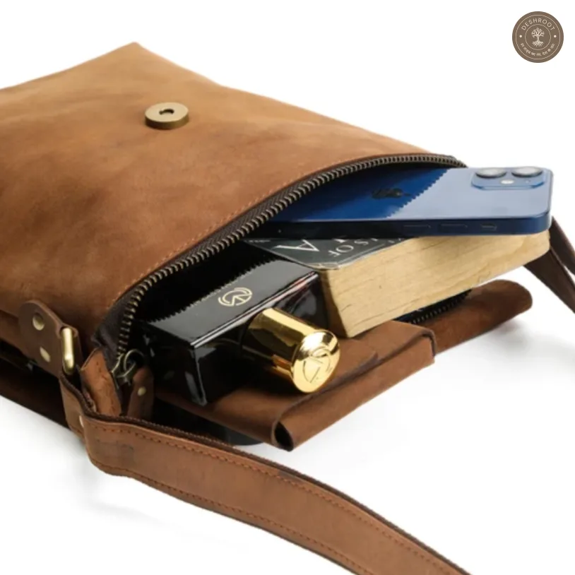 The Messenger 2.0 - Leather Sling Bag