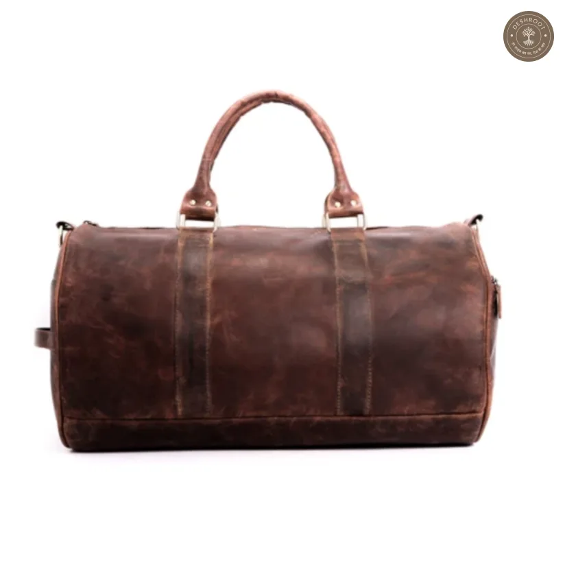 The Ranger - Cylindrical Leather Duffle Bag