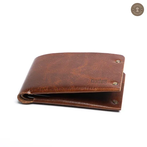 Nothing Bi Fold Wallet Caramel Brown