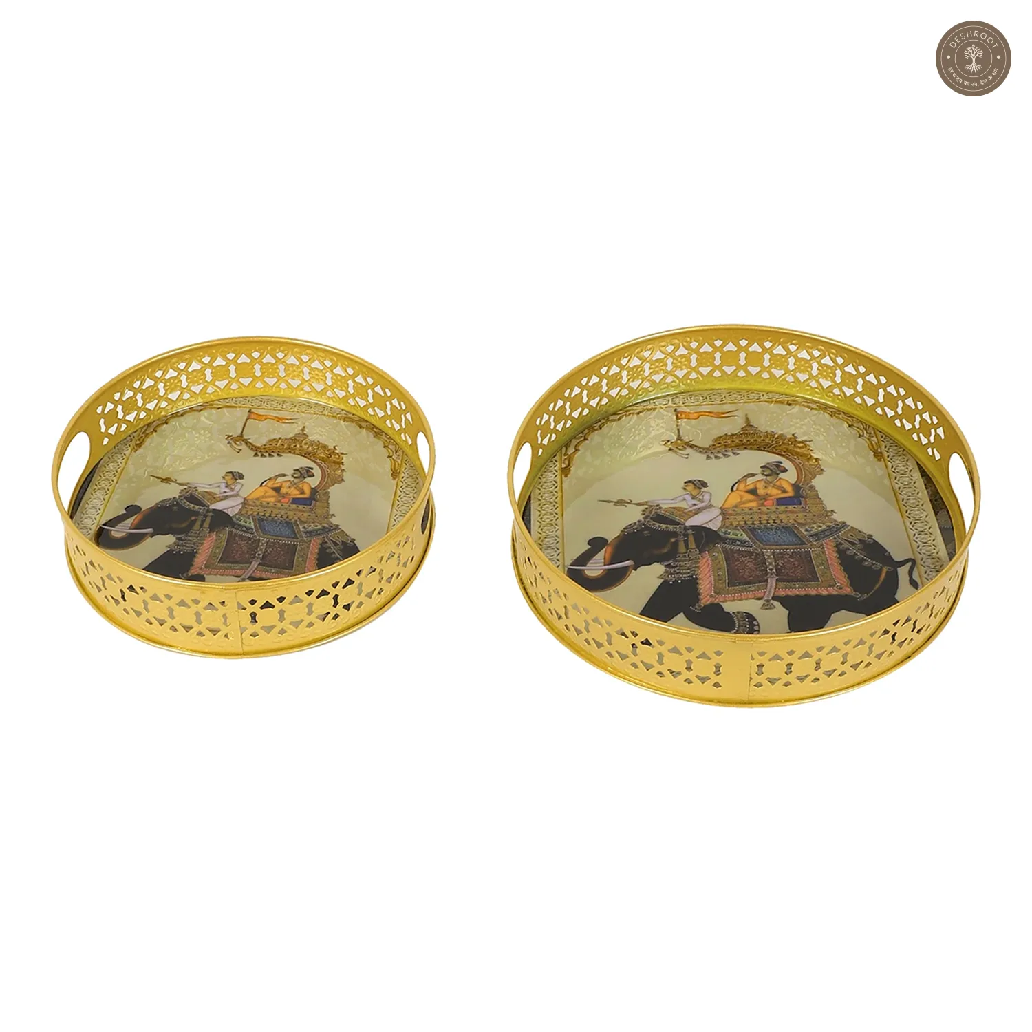 Elephant Tray Set of 2