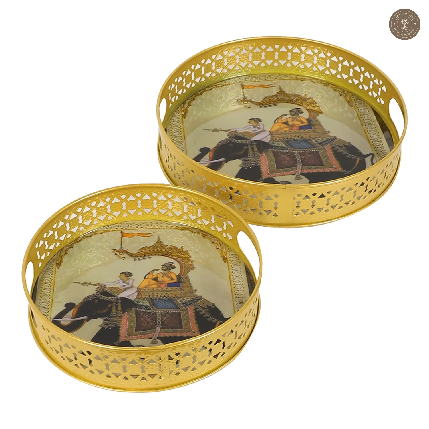Elephant Tray Set of 2