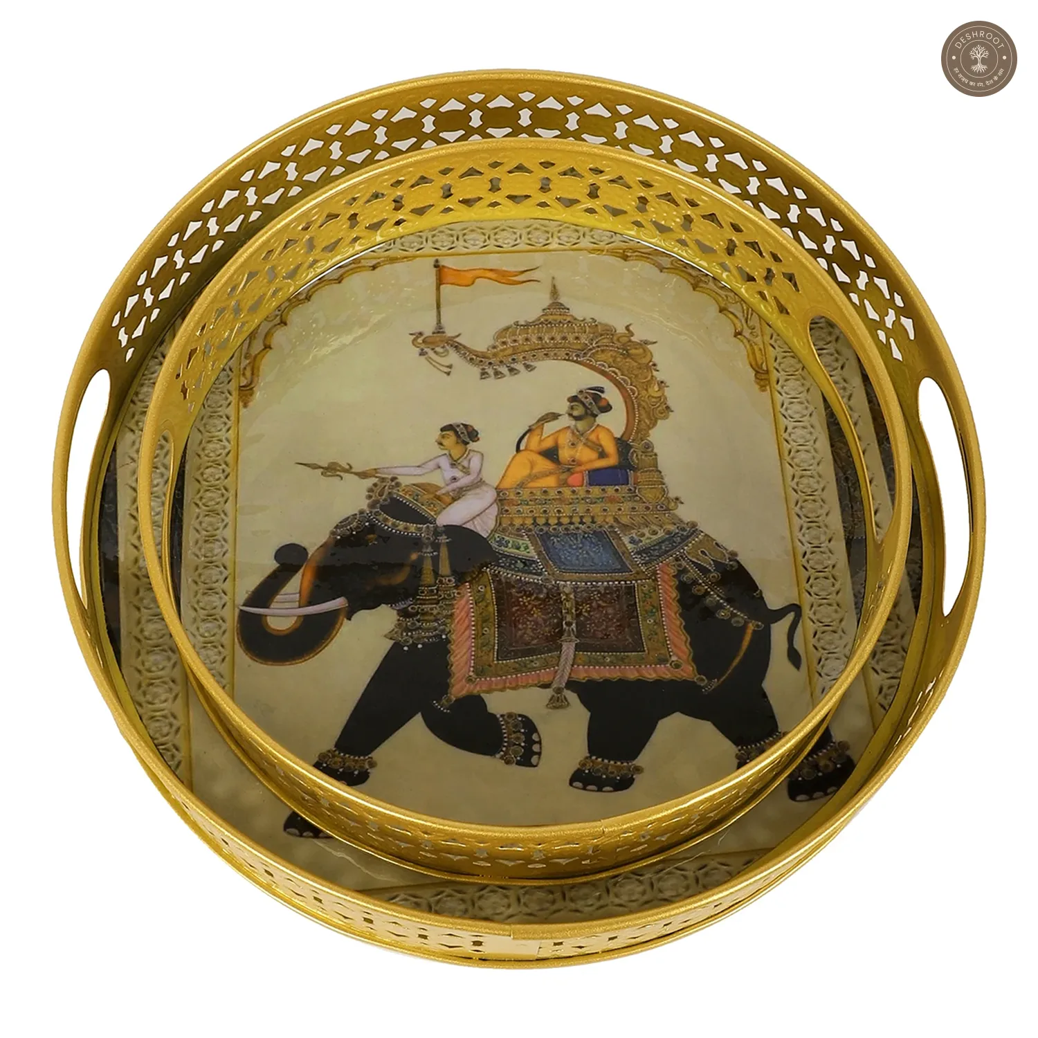 Elephant Tray Set of 2