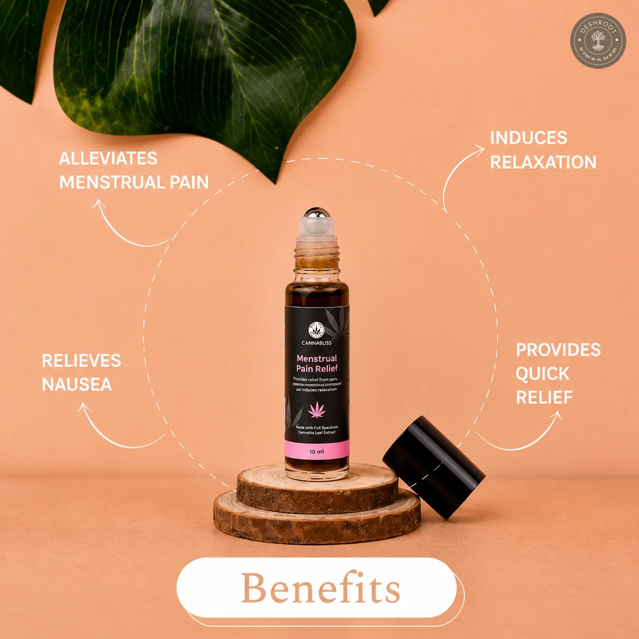 Cannabliss Menstrual Pain Relief Roll-On