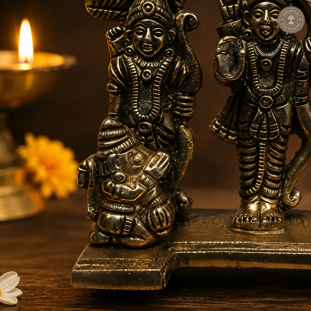 Handcrafted Brass Ram Darbar Idol