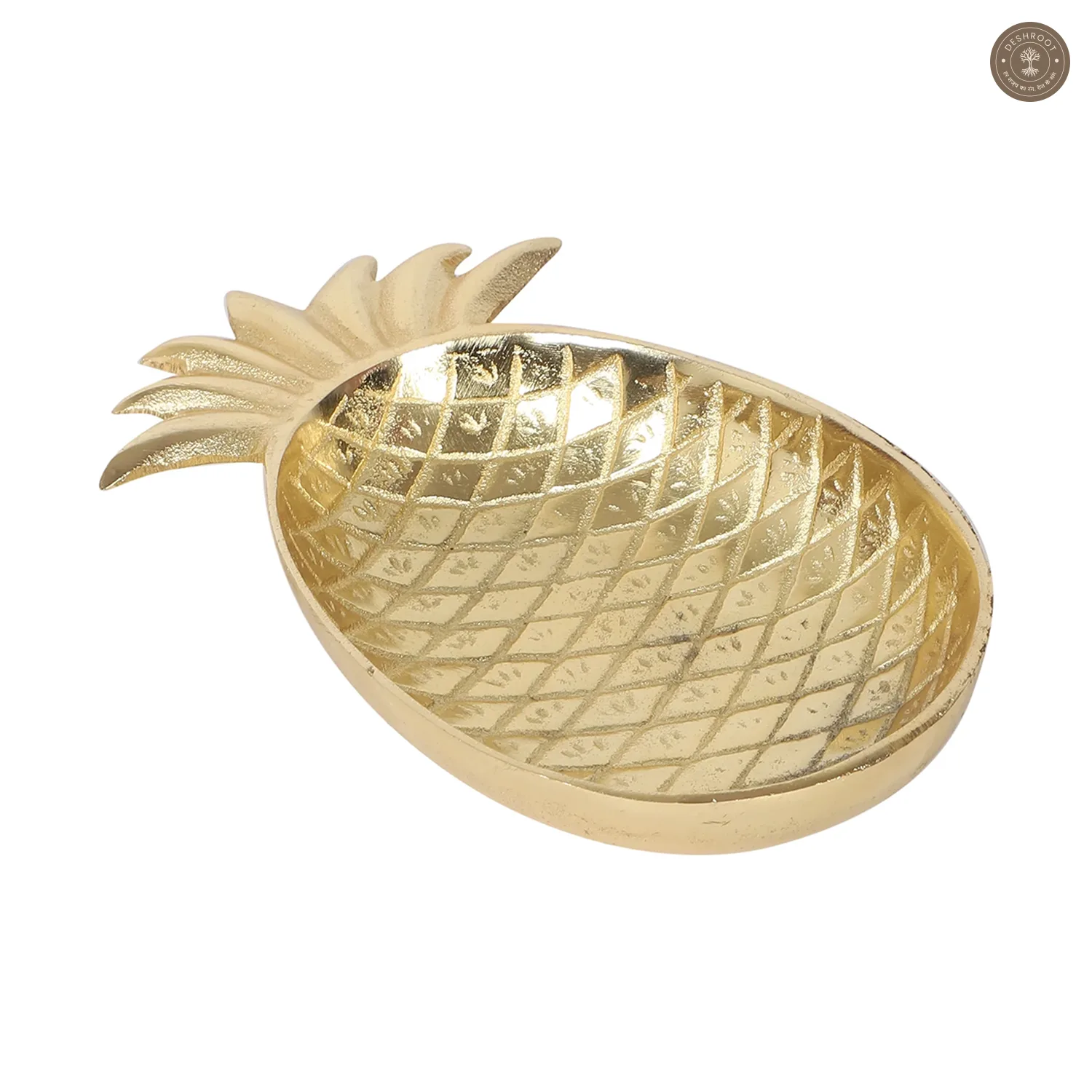 Pineapple Shape Aluminium Platter
