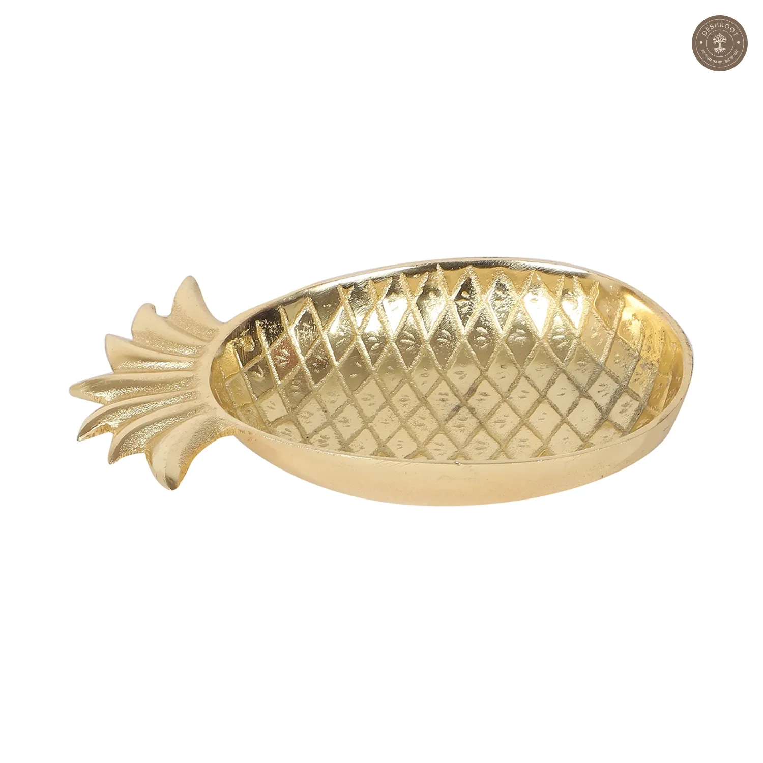 Pineapple Shape Aluminium Platter