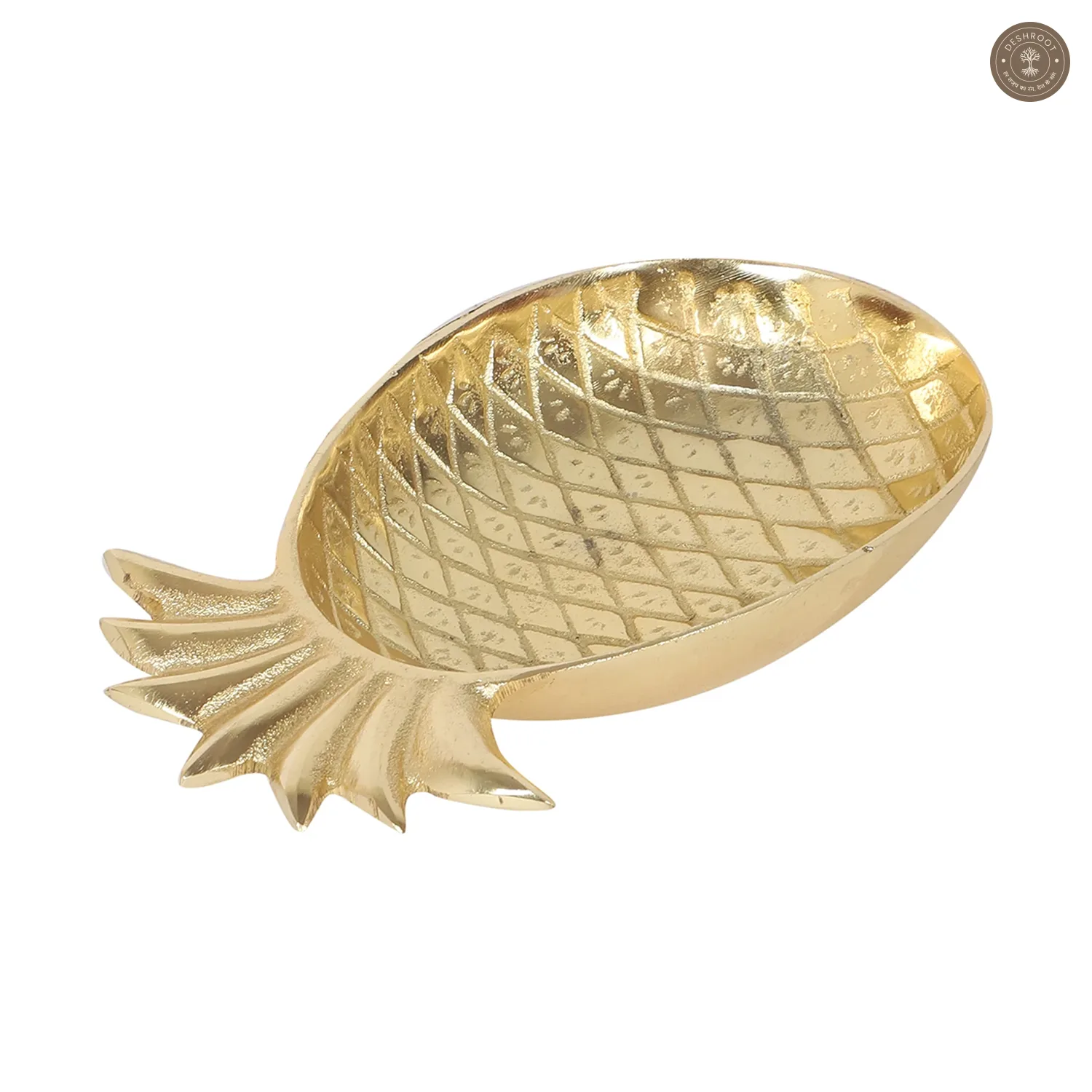 Pineapple Shape Aluminium Platter