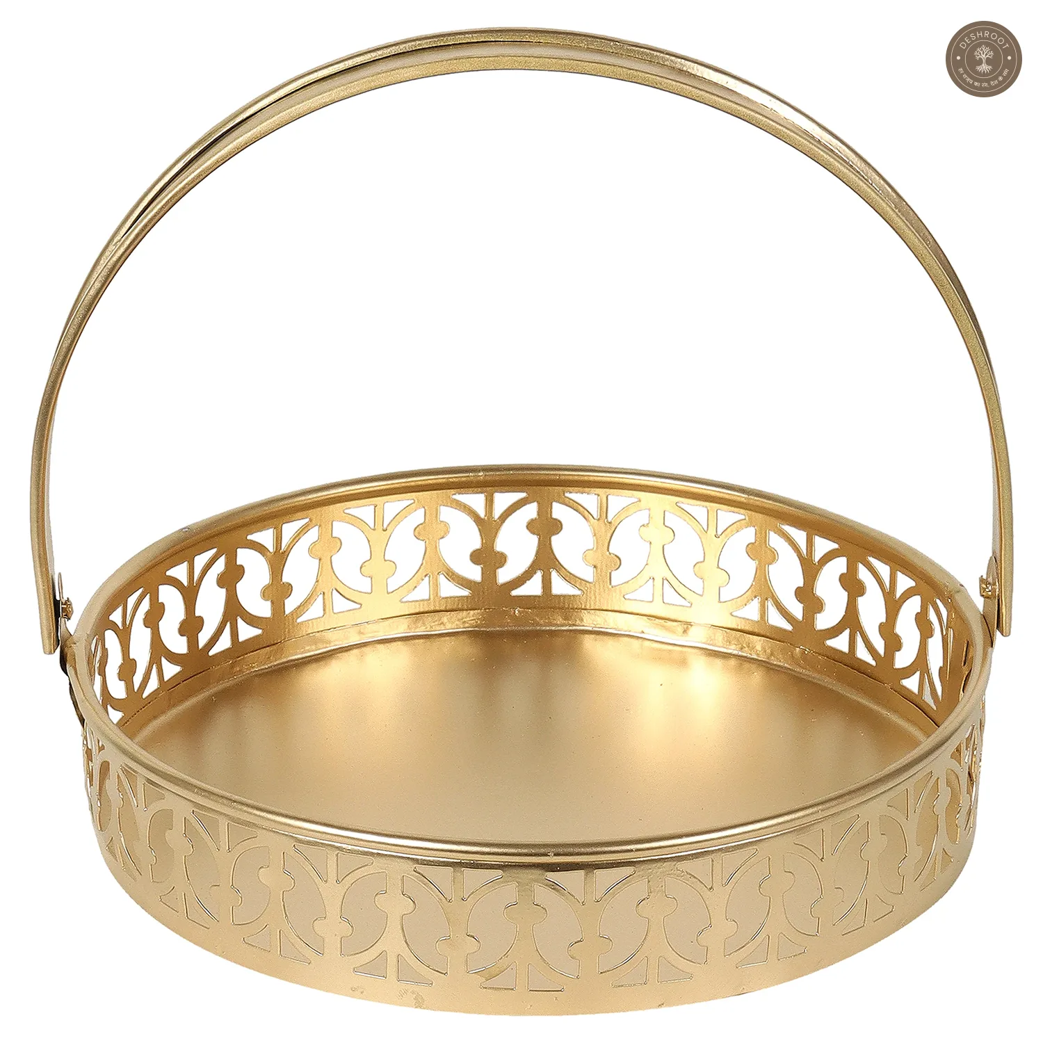 Round Gift Basket