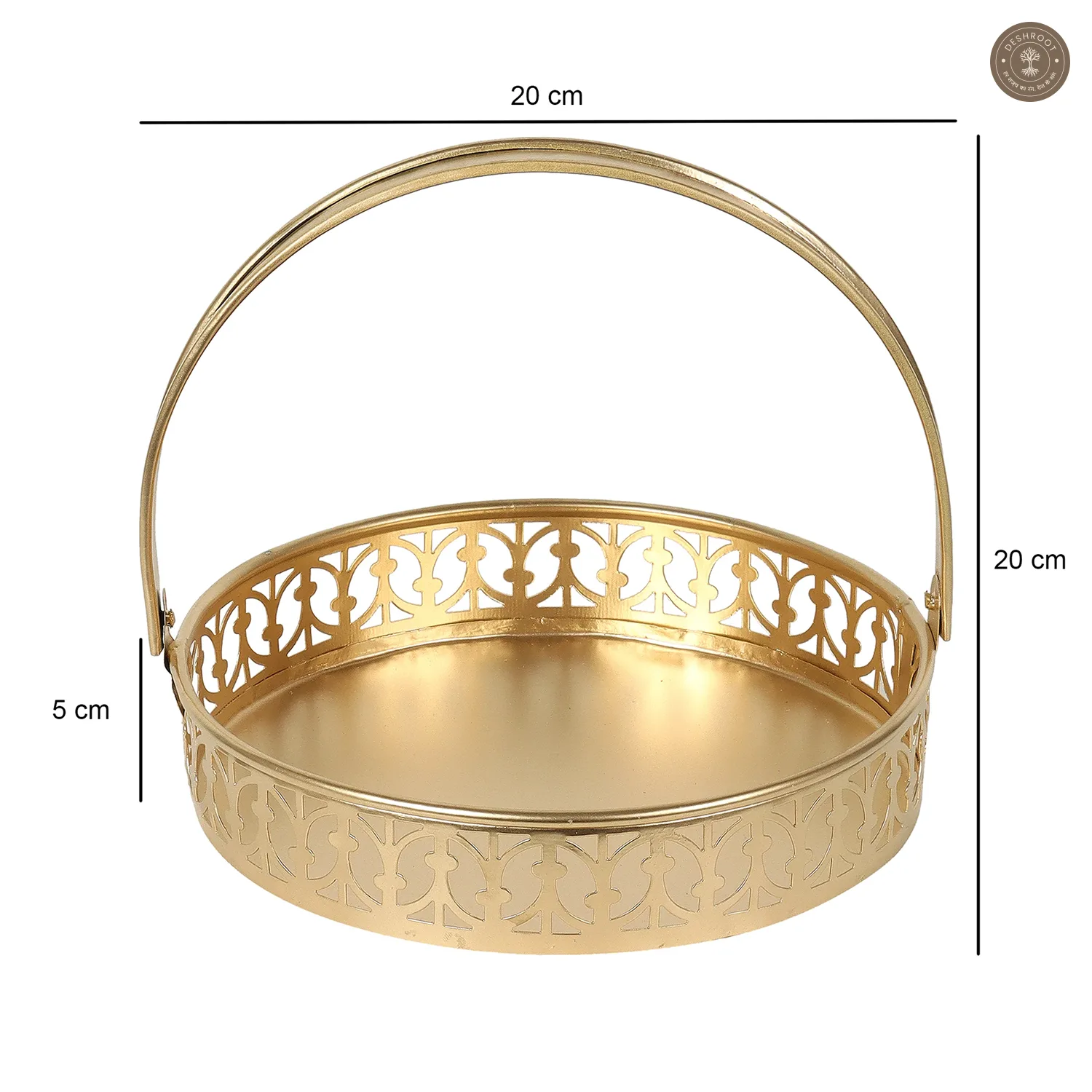Round Gift Basket