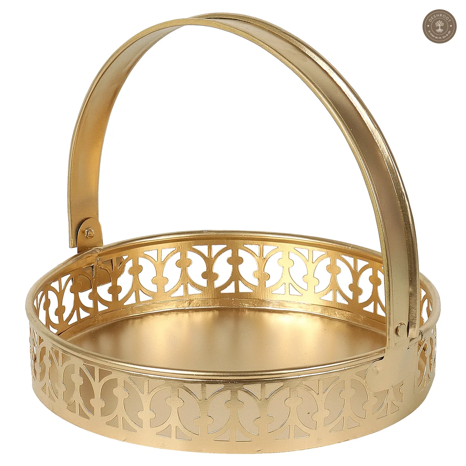 Round Gift Basket