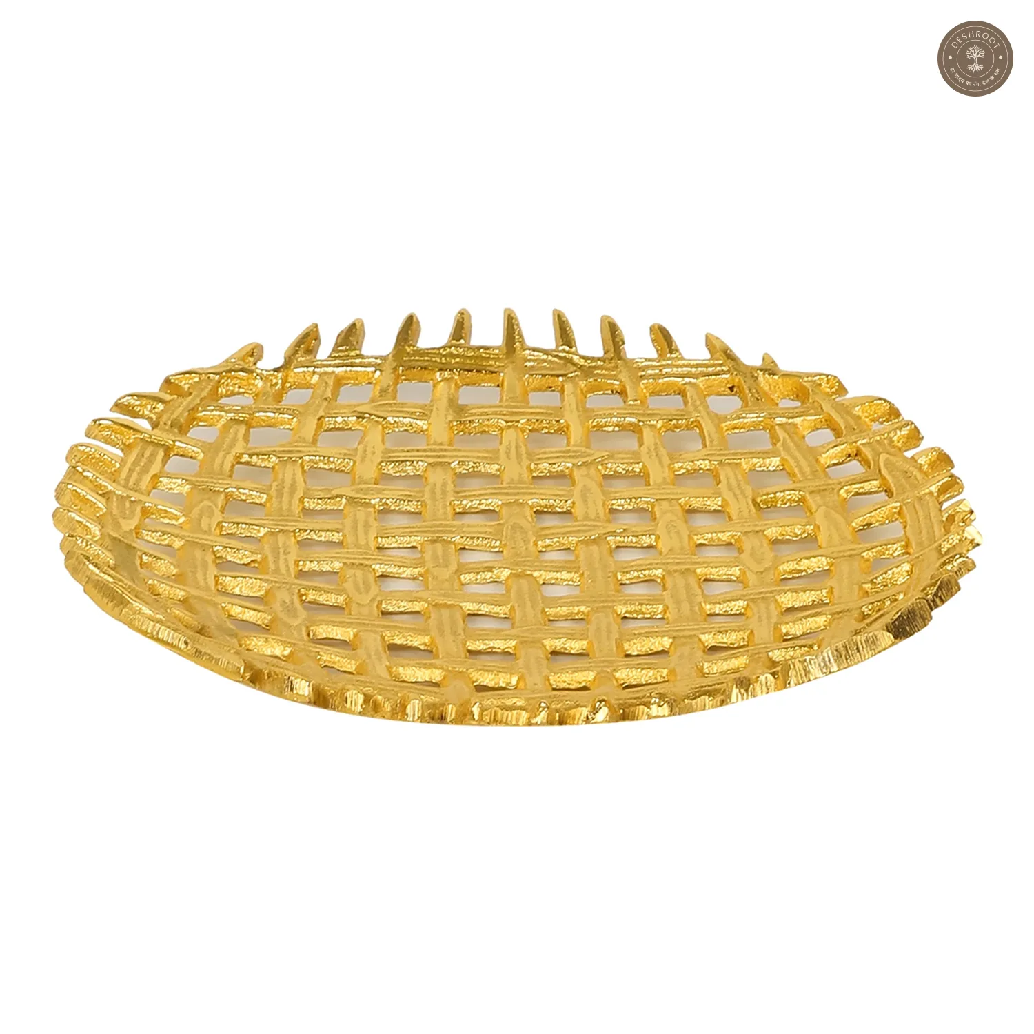 Round Wired Aluminium Platter