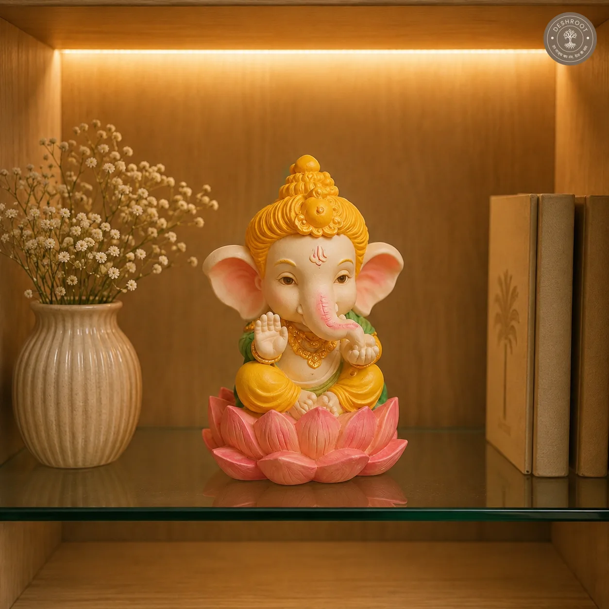 Handcrafted Little Ganesha DIY Painting Kit – Kids Art & Craft Activity