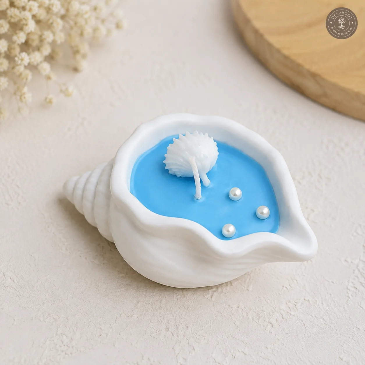 Coastal Shell Beach Candle
