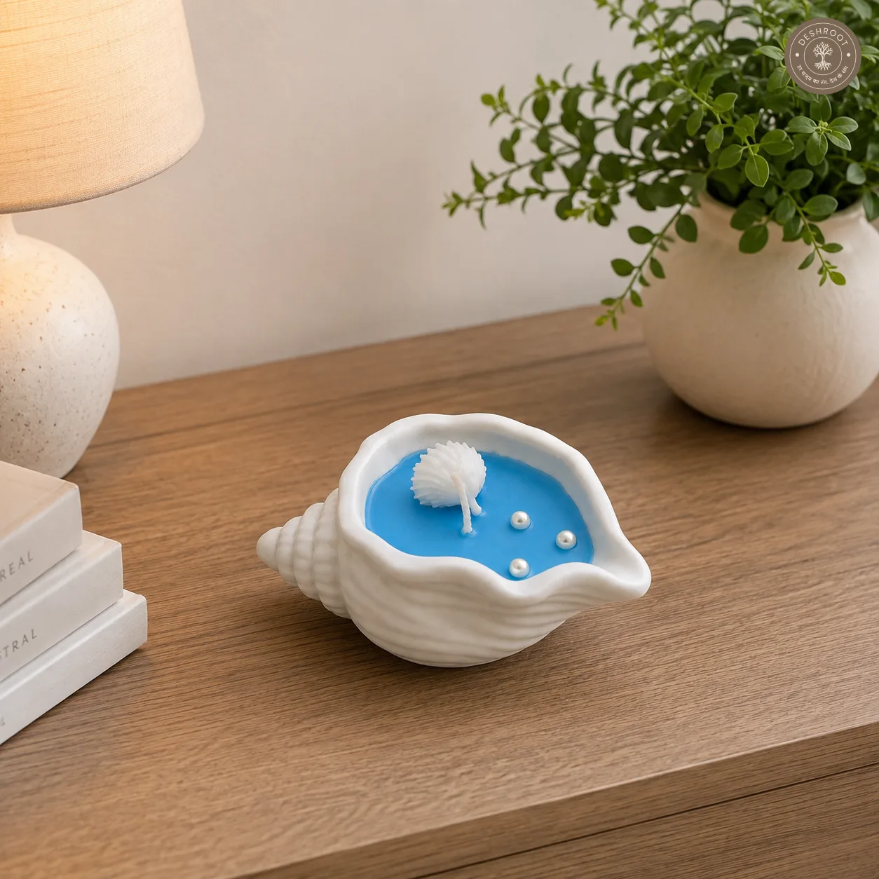 Coastal Shell Beach Candle