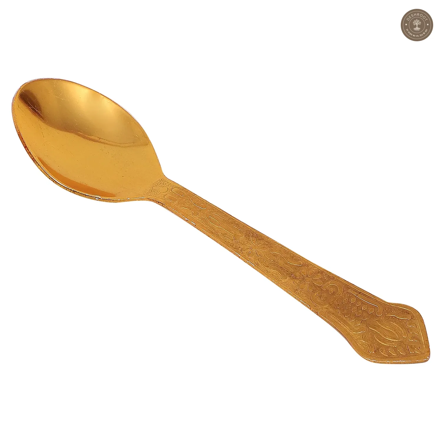 Silver Aluminium Bowl with Spoon
