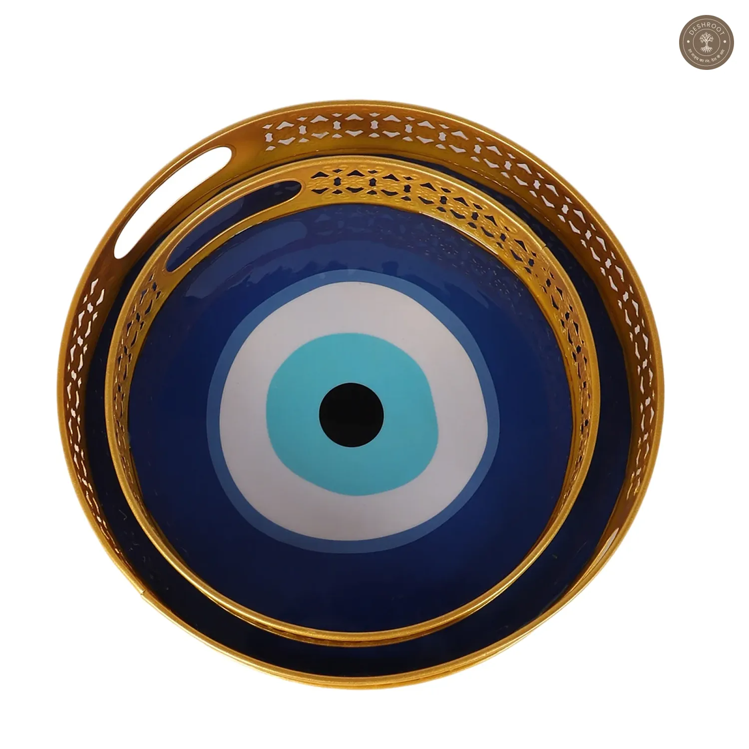Evil Eye Meena Tray Set of 2