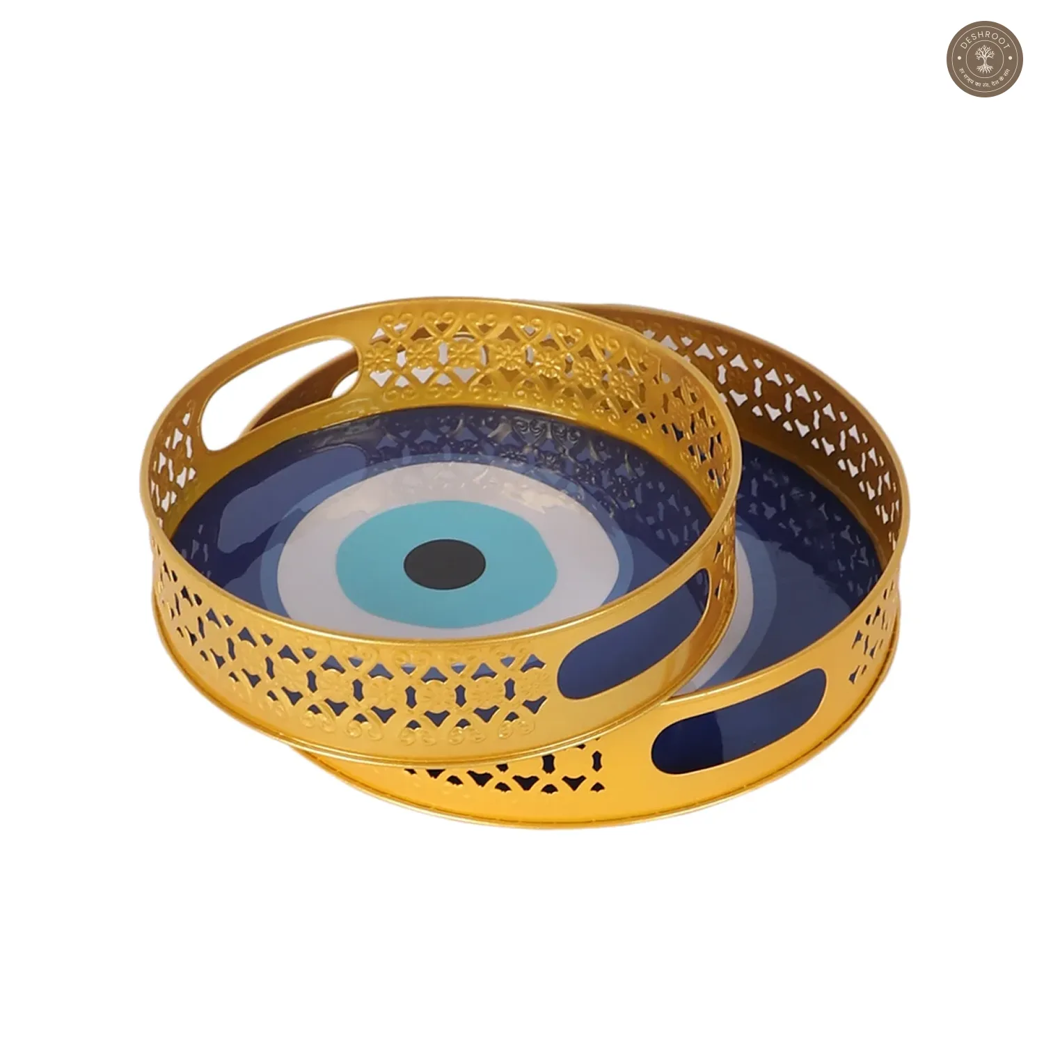 Evil Eye Meena Tray Set of 2