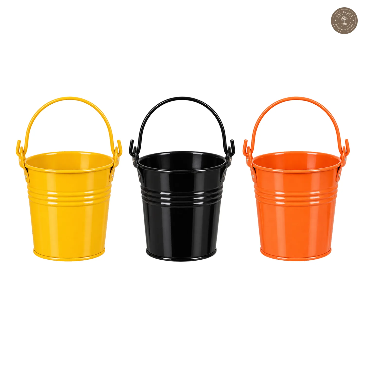 Hanging Bucket Platter Set of 3