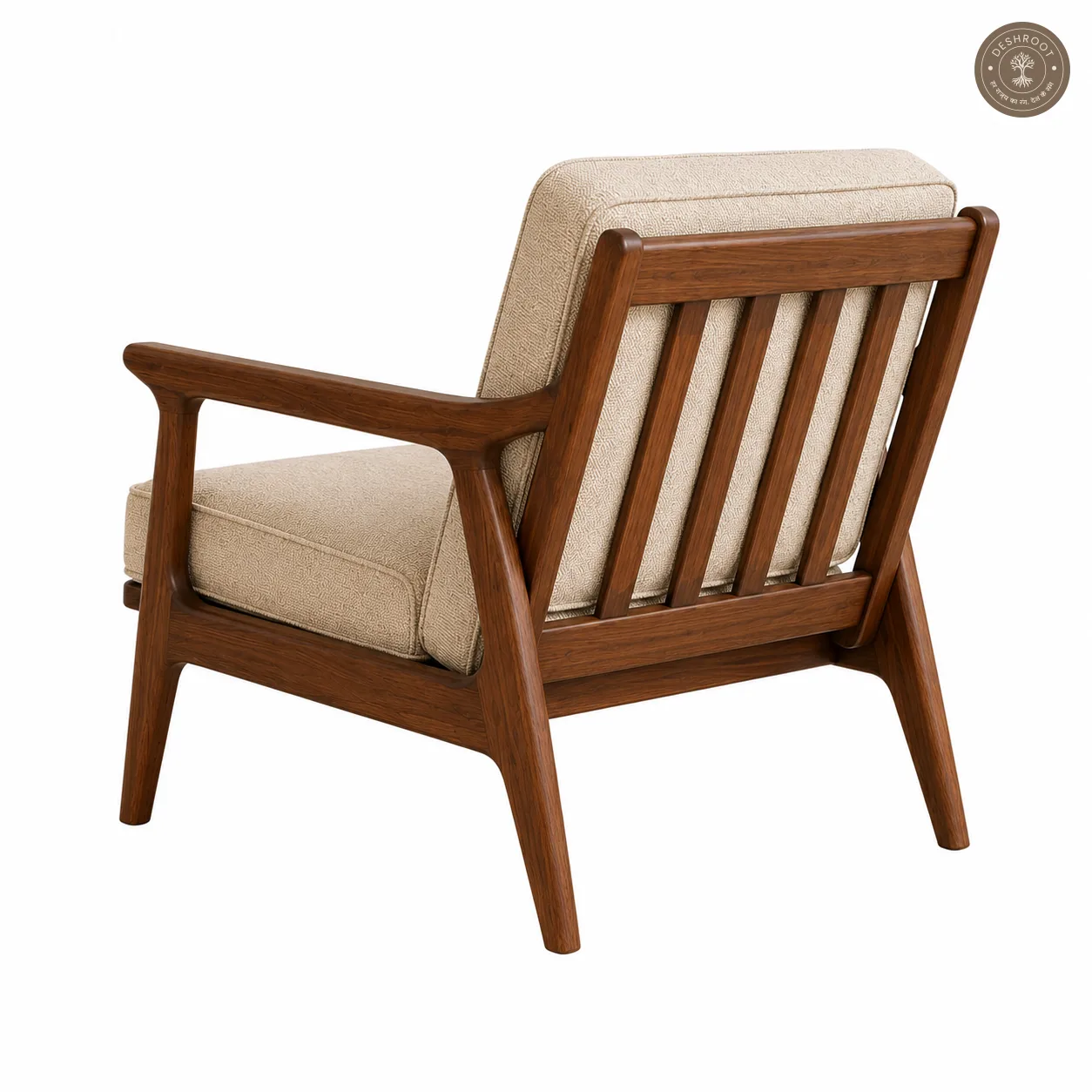 Verity Sculptural Frame Lounge Chair