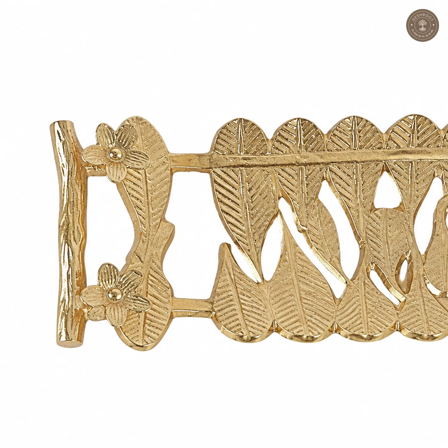 Aluminium Gold Leaf Fruit Platter