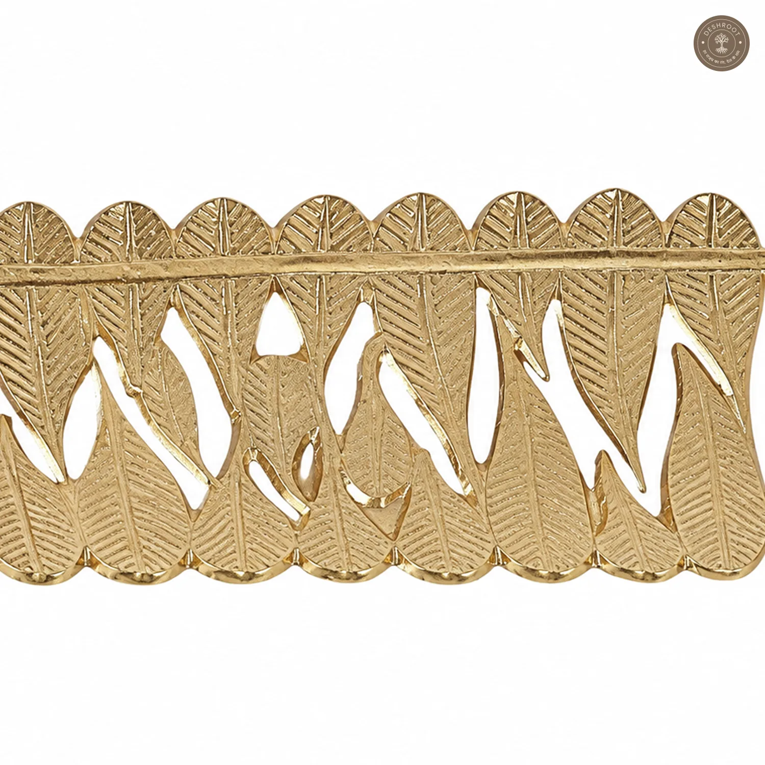 Aluminium Gold Leaf Fruit Platter