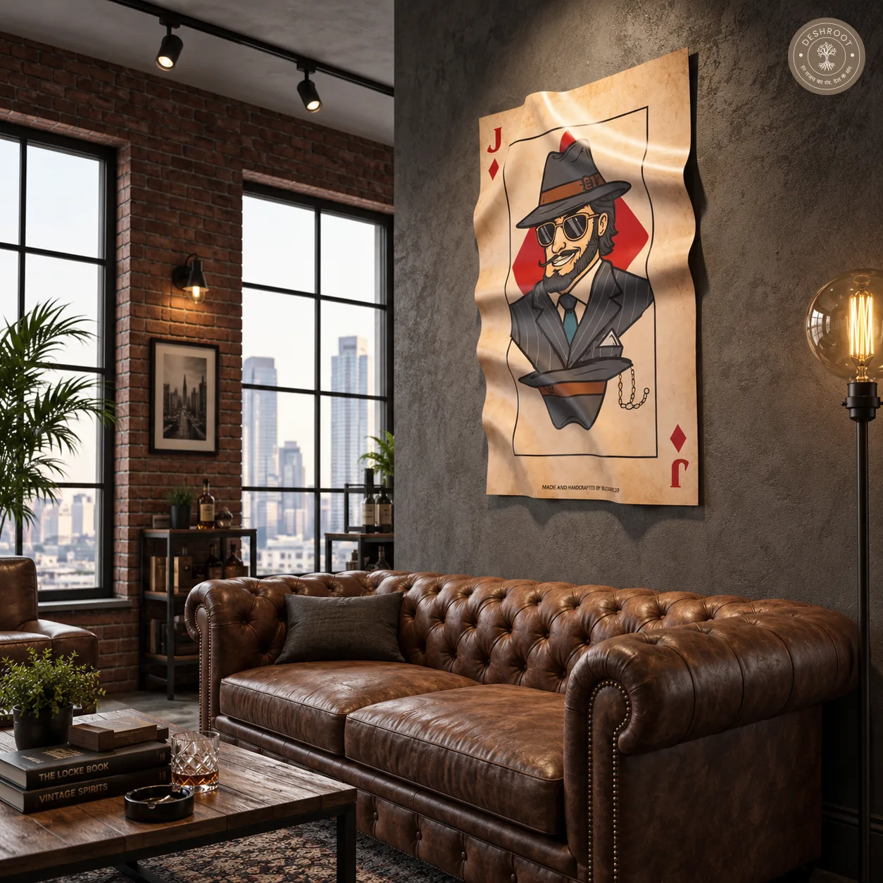 The Jack - Vintage Playing Card Wall Art | Bold Statement Décor for Home, Bar & Office