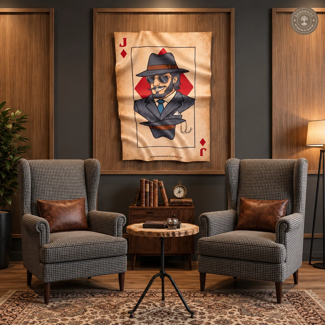 The Jack - Vintage Playing Card Wall Art | Bold Statement Décor for Home, Bar & Office