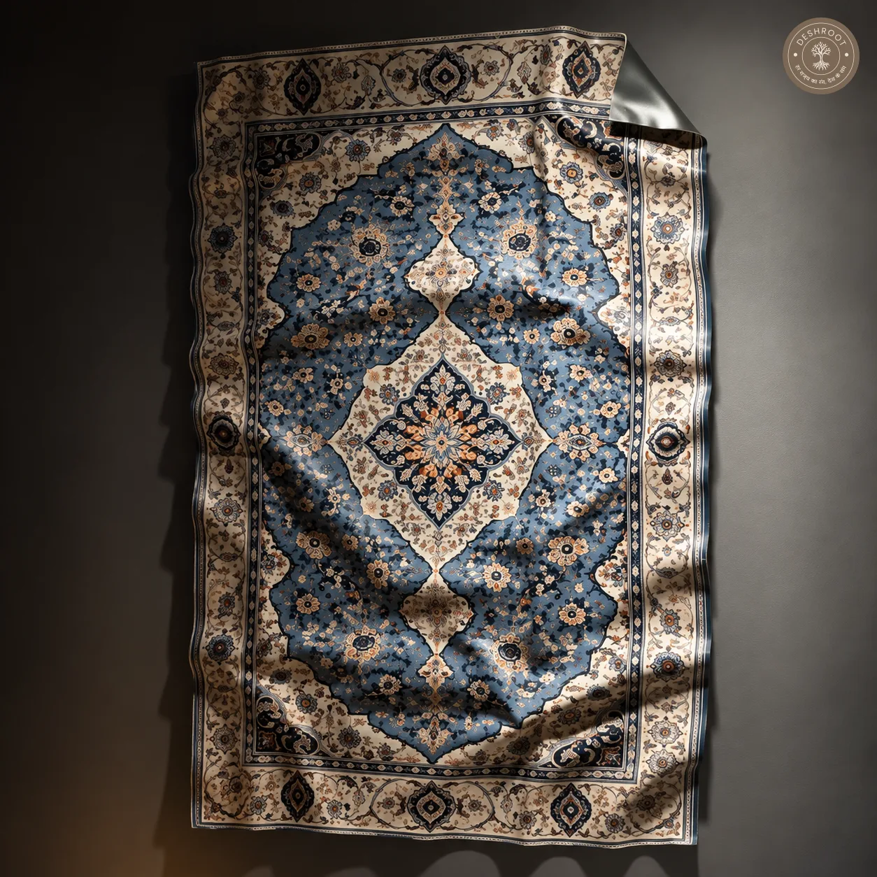 The Noor - Luxury Persian Carpet-Inspired 3D Wall Art | Elegant Statement Décor