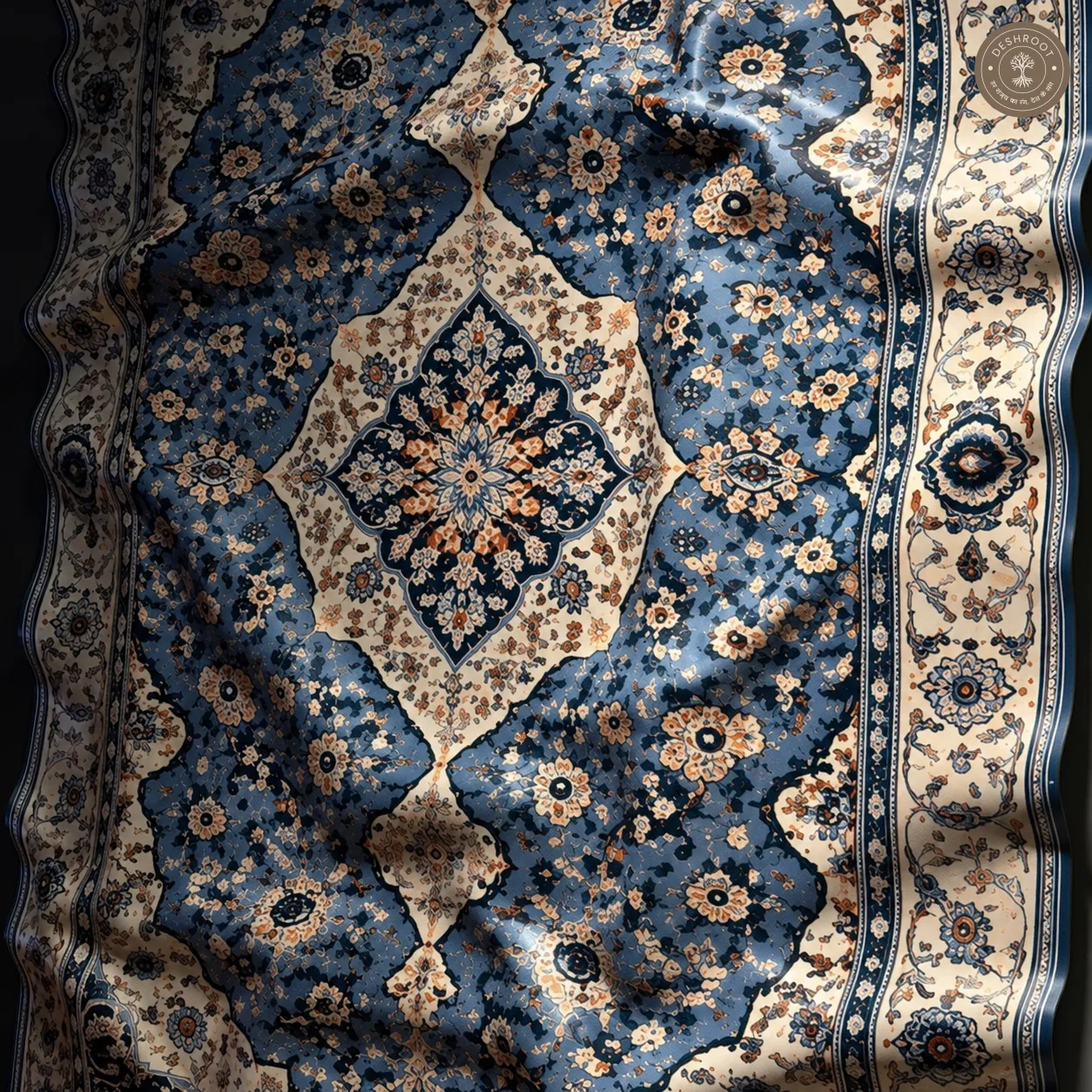 The Noor - Luxury Persian Carpet-Inspired 3D Wall Art | Elegant Statement Décor