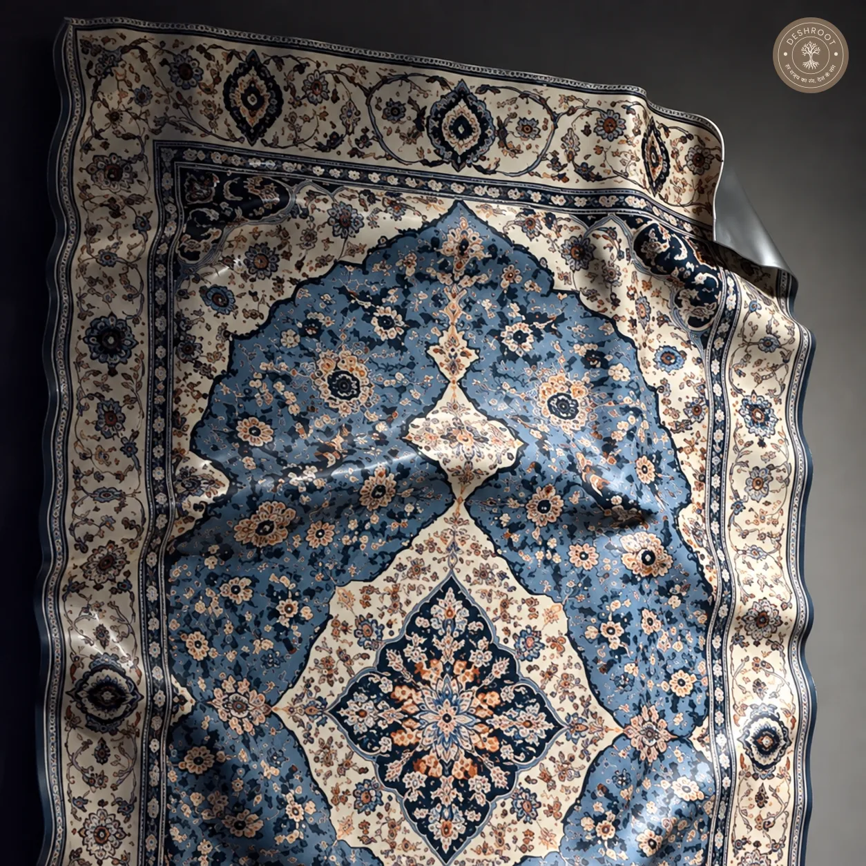 The Noor - Luxury Persian Carpet-Inspired 3D Wall Art | Elegant Statement Décor