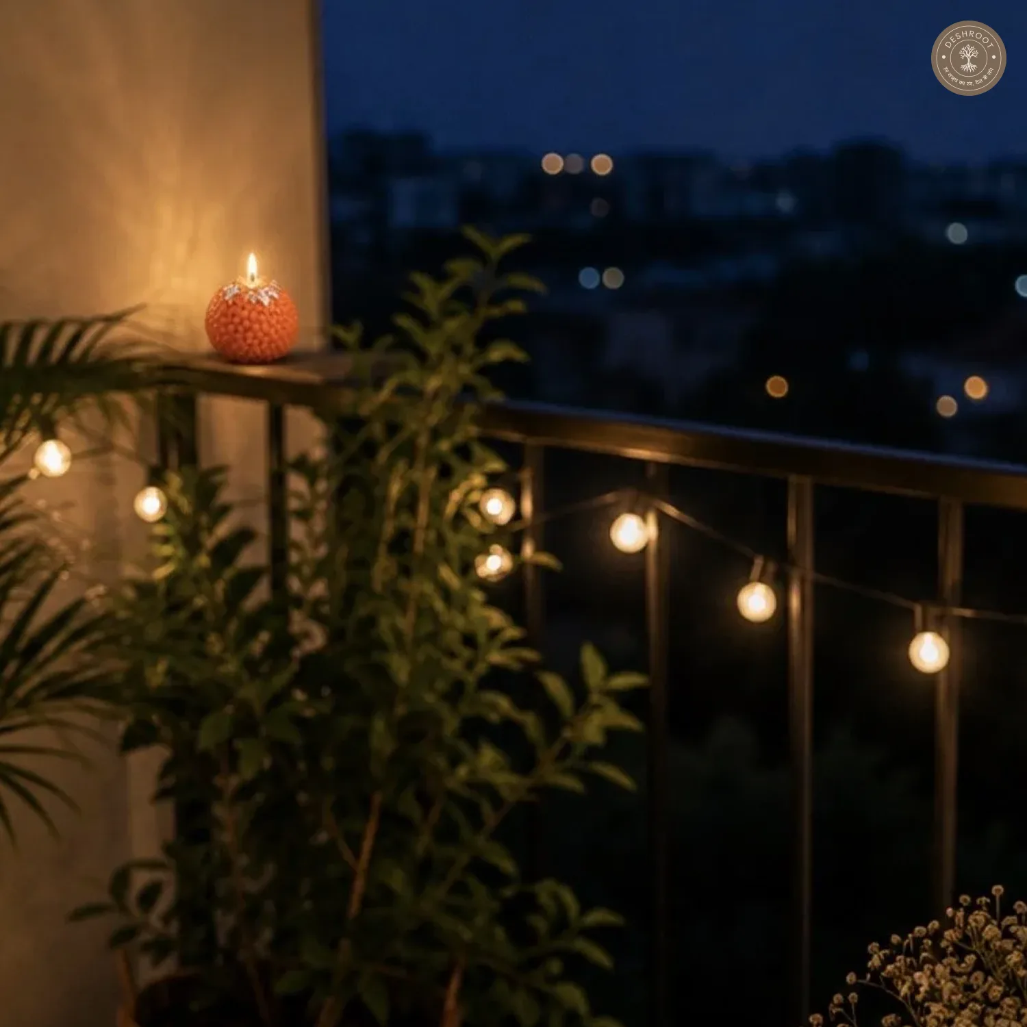 Laddu Delight Festive Candle – Traditional Indian Sweet-Inspired Candle