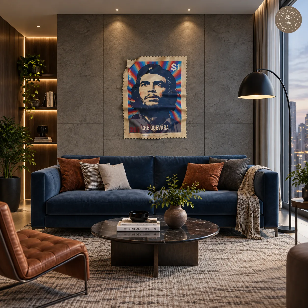 The Revolutionary - Che Guevara Stamp Wall Art | Iconic Cultural Décor