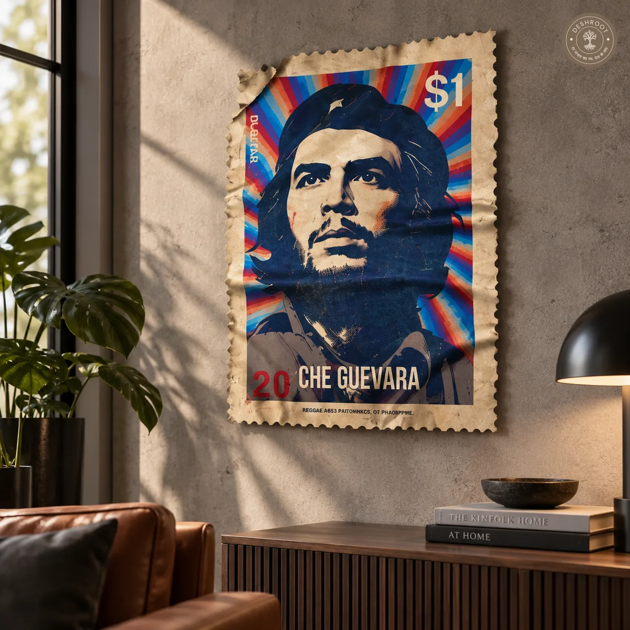 The Revolutionary - Che Guevara Stamp Wall Art | Iconic Cultural Décor