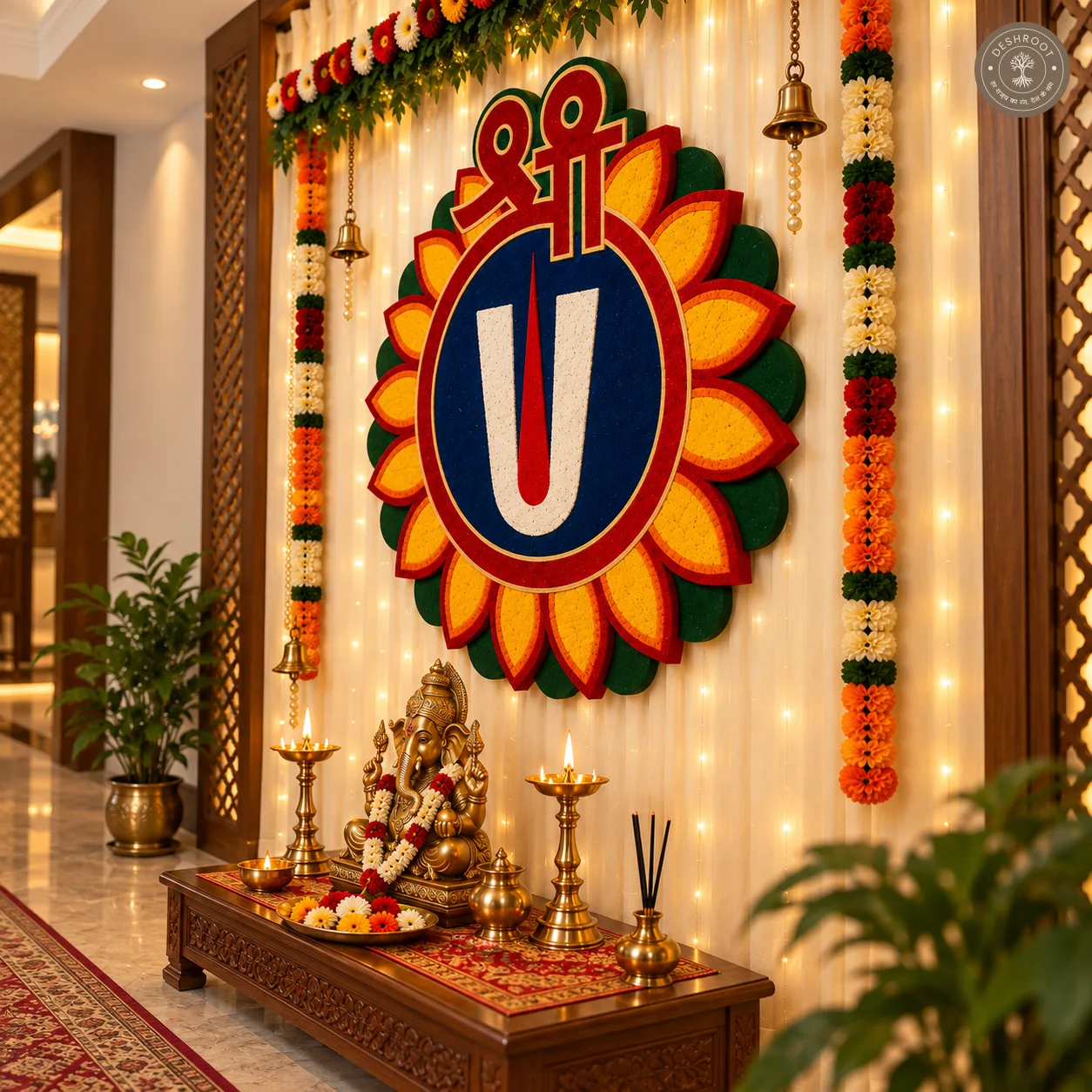 Ganesh Backdrop