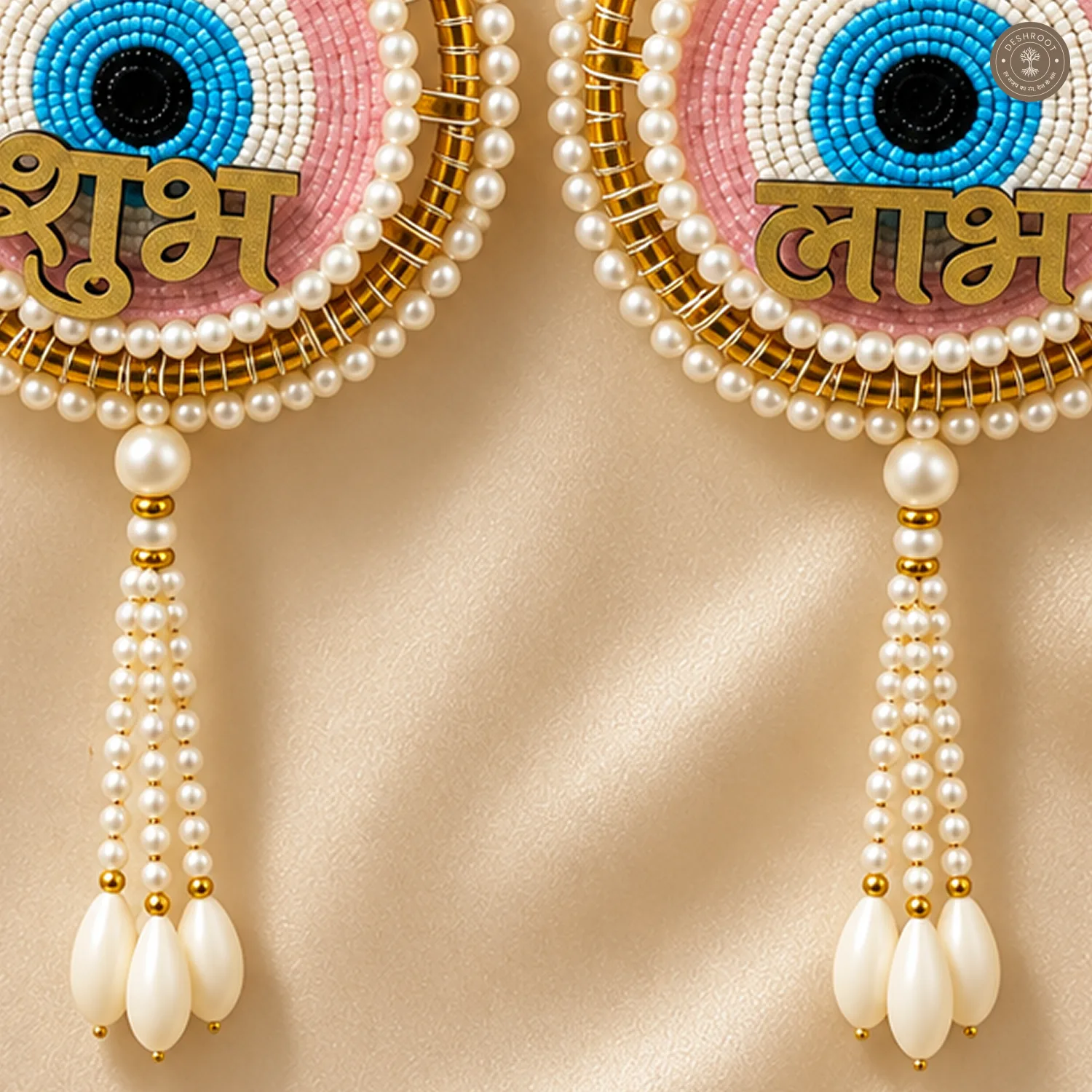Evil Eye Shubh Labh Wall Decor