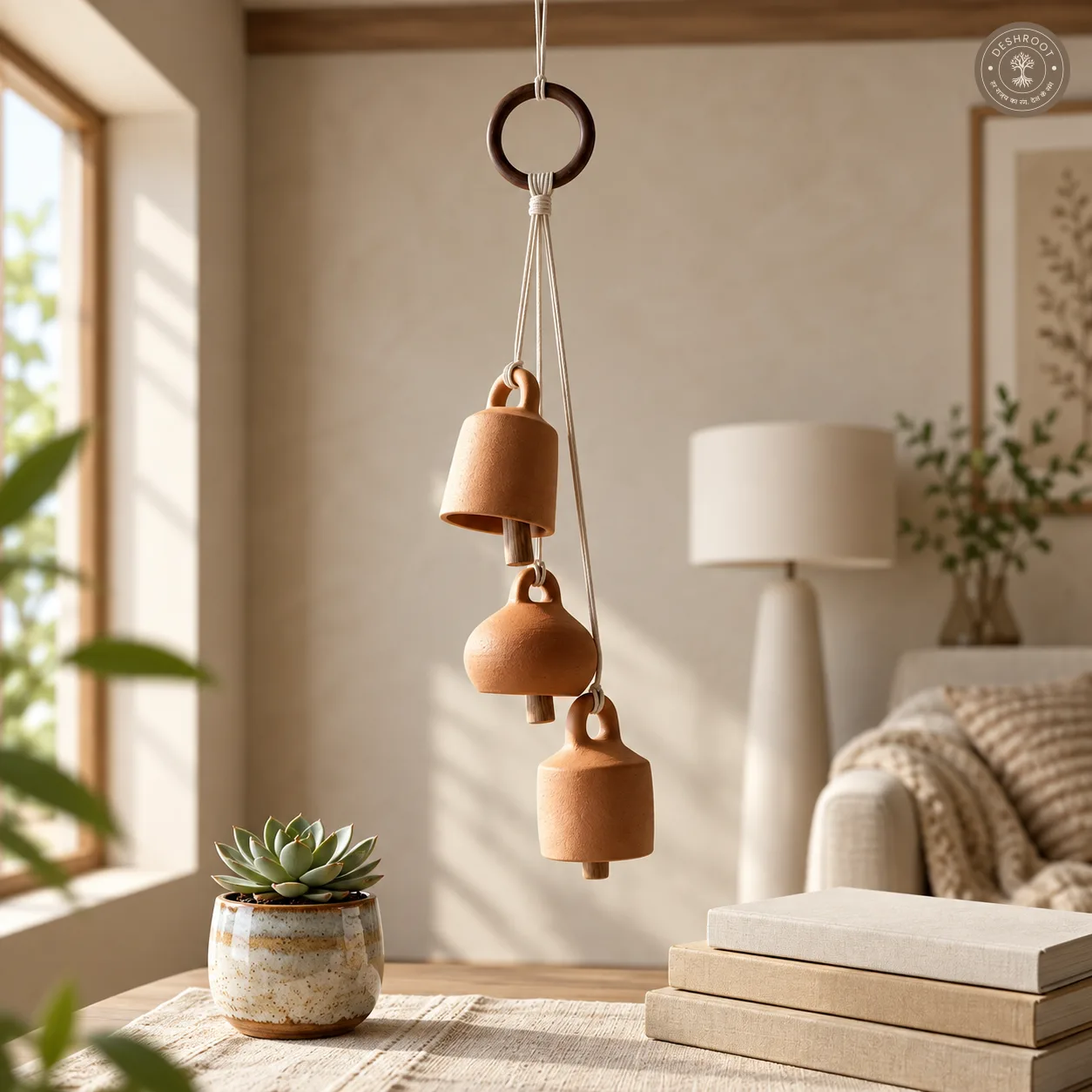 Terracotta Bell Set of 3