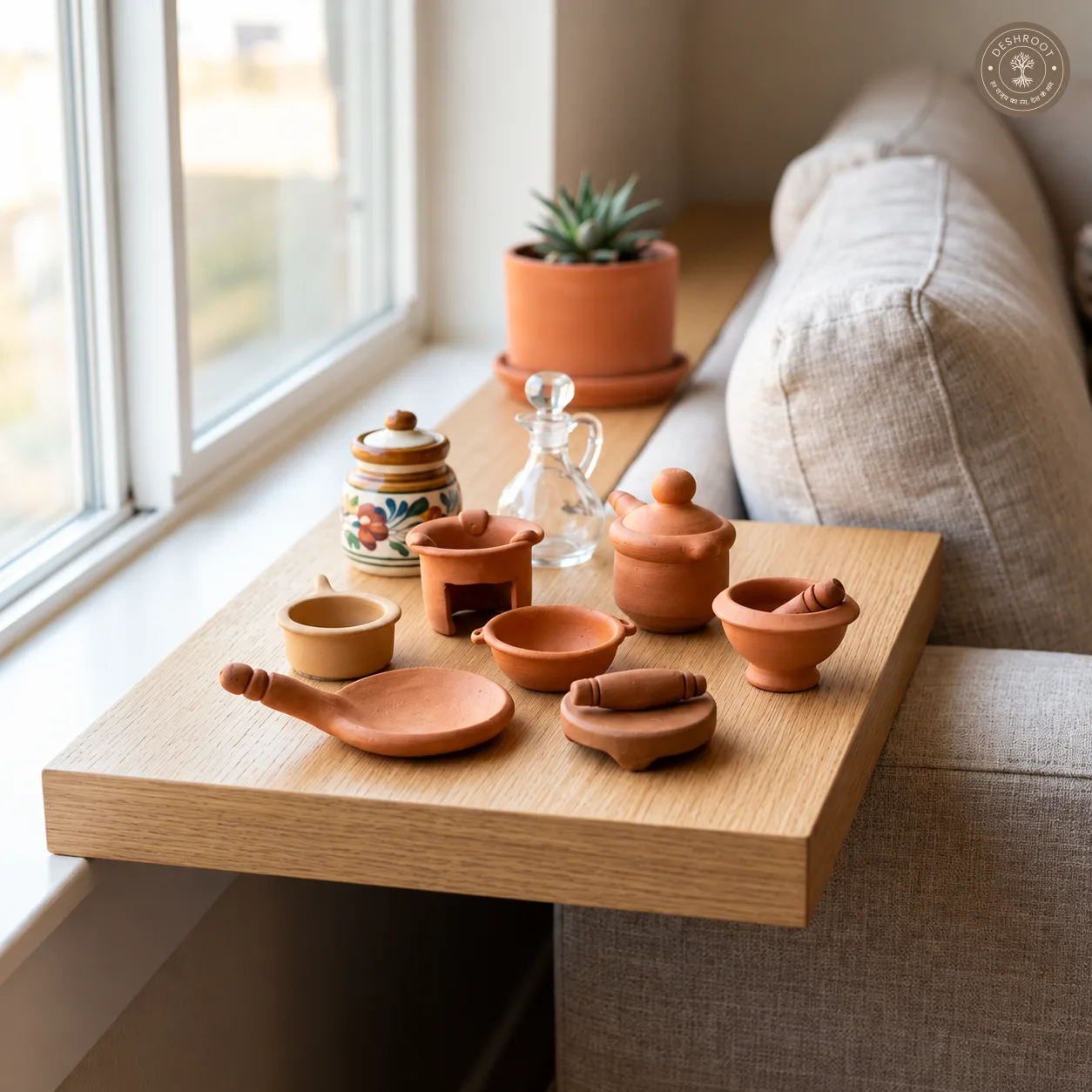 Terracotta Kitchen Set
