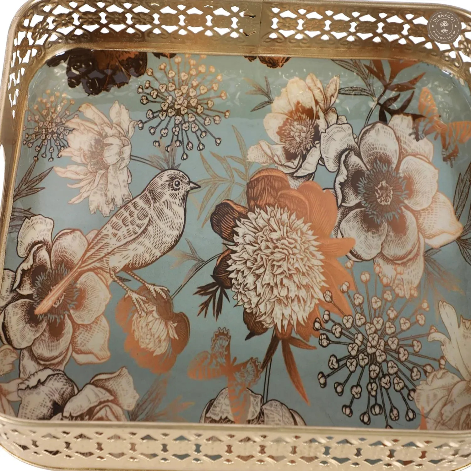 Square FLower Tray Set of 2