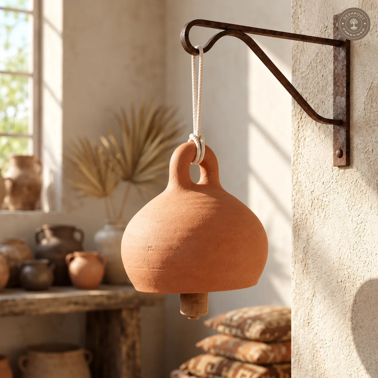 Terracotta Round Bell