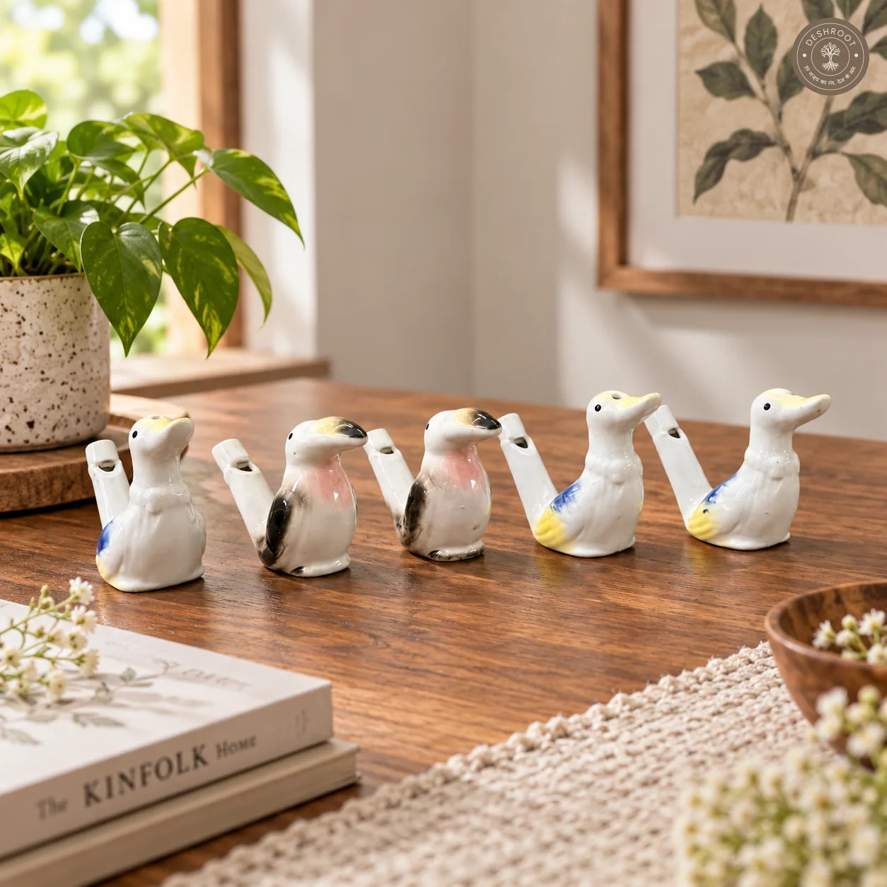 Musical Birds Set of 5