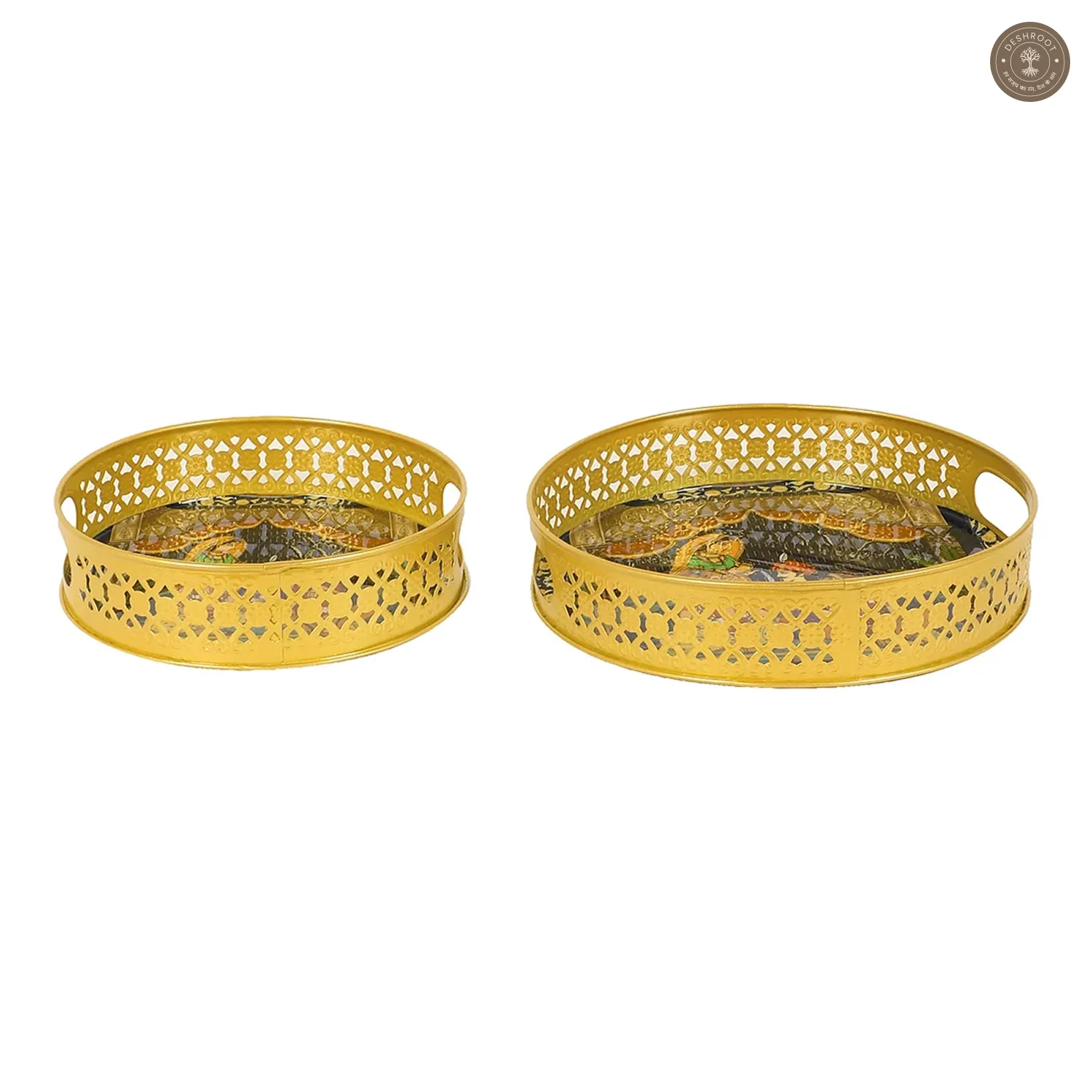 Wedding Design Tray Set of 2