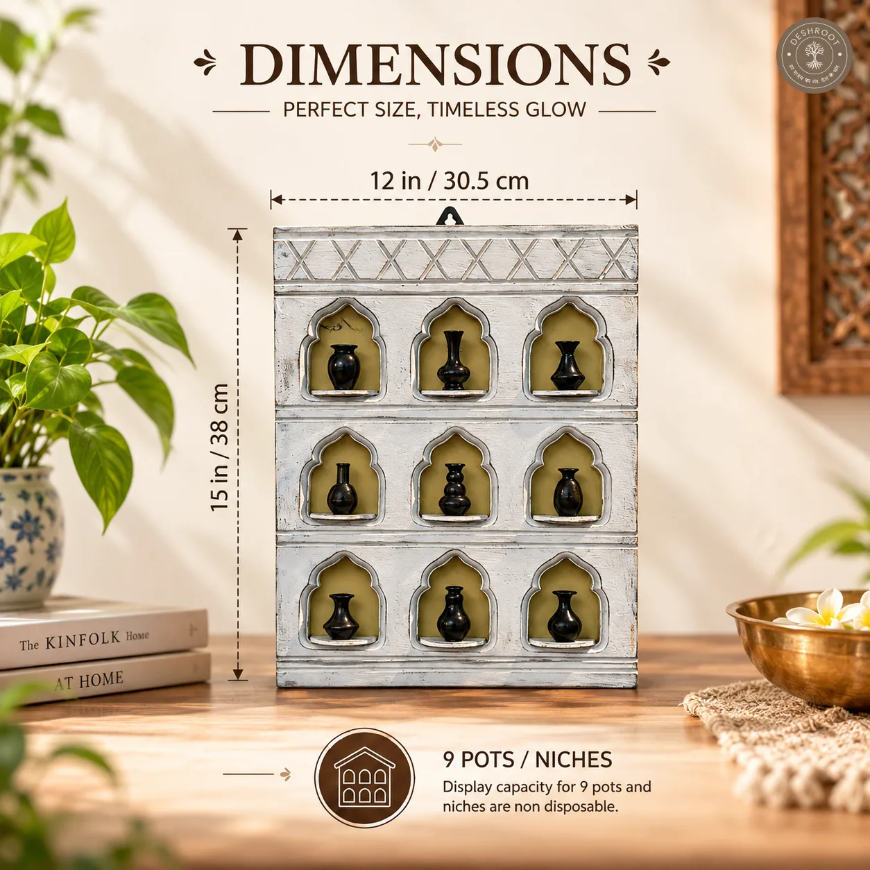 Nav Bari Frame with Micro Pots